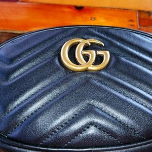 Authentic gucci marmont belt bag